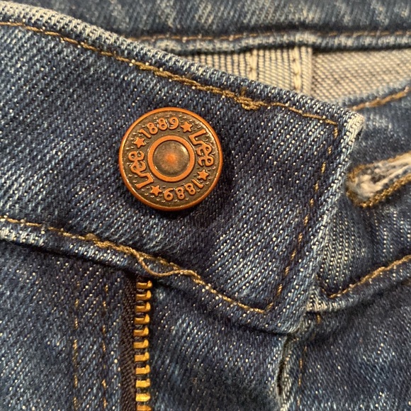 Women’s Lee Jeans Size 2 Blue Mom Jeans - Picture 5 of 6